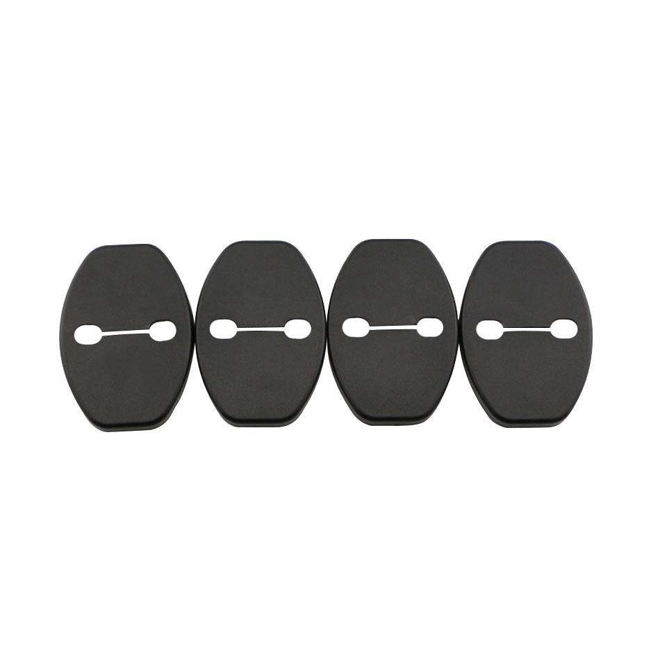 8Pcs Car Door Lock Protective Cover for VW Volkswagen Passat Golf 6 7 Jetta Tiguan Beetle Scirocco Polo Bora Interior Styling
