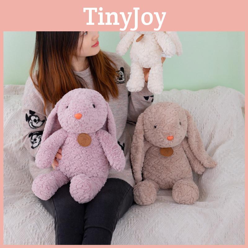 Adorable Long-haired Plush Bunny Toy For Kids 35cm And 50cm Sizes Available