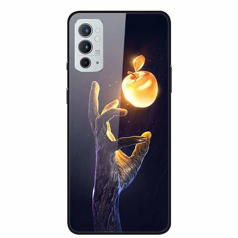 Tempered Glass Cover For Oneplus 9RT Case 1+ 9RT Hard Back Cover for Oneplus 9RT 5G Case Coque Bumper Funda OnePlus 9 1+9RT