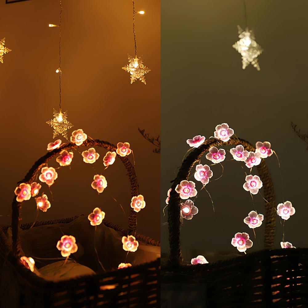 Powered Christmas Led Light Hanging Light String Cherry Blossom String Lights Fairy String Lights