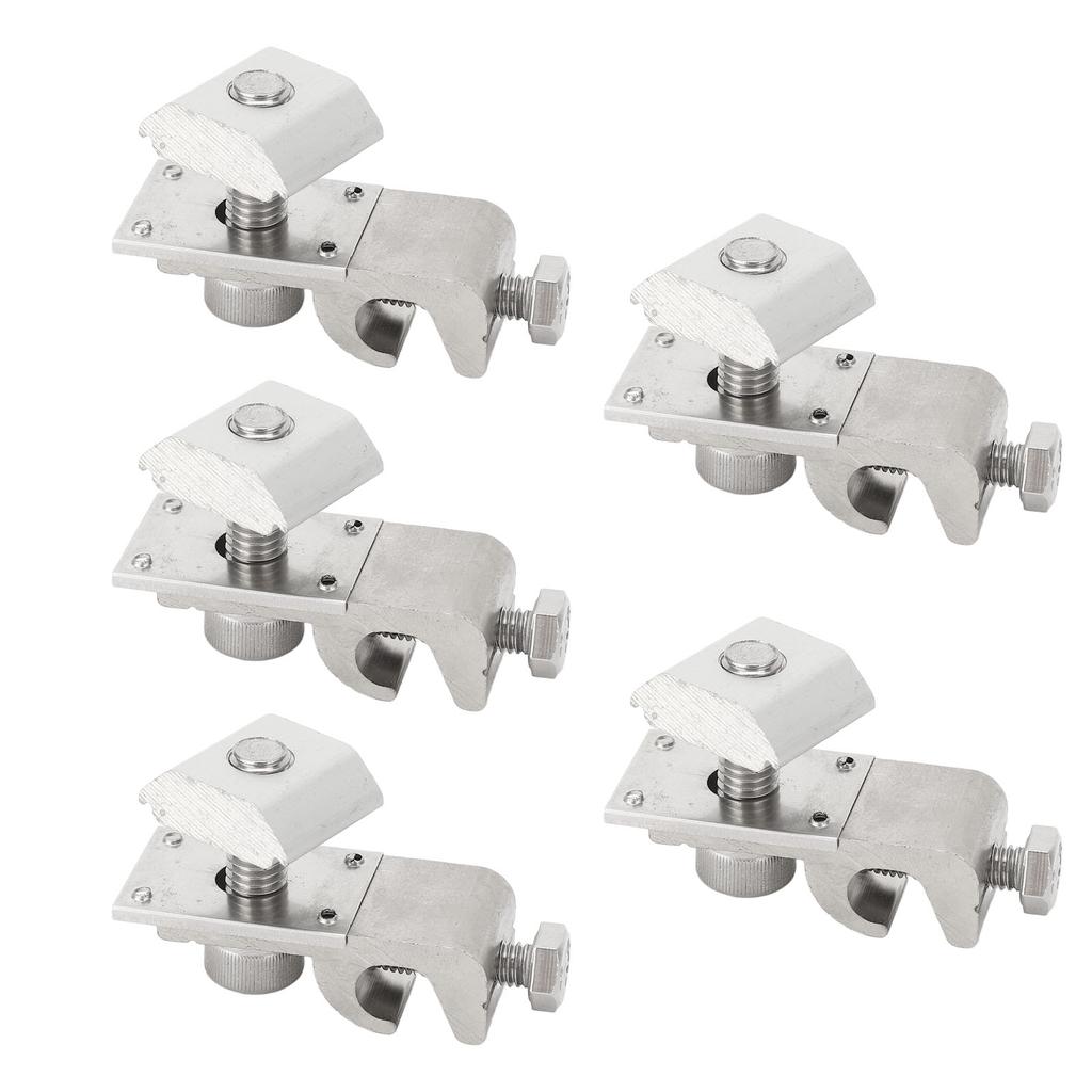 5PCS Photovoltaic Grounding Clamps Solar Panel Ground Terminal Cable Lug for Solar Mounting System