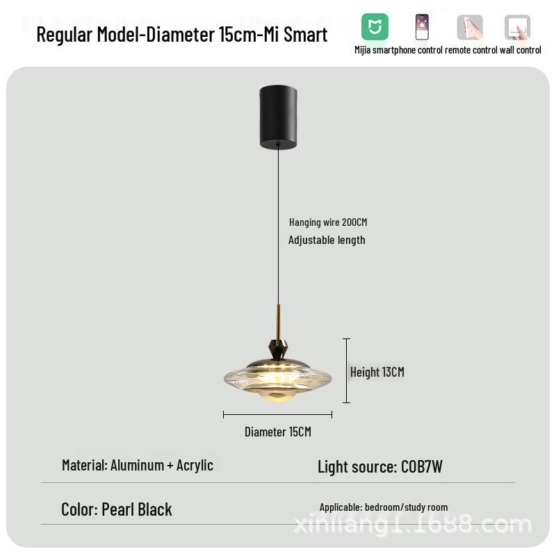 Modern Minimalist Eye-Protecting Pendant Light for Entrances, Restaurants, and Bedrooms