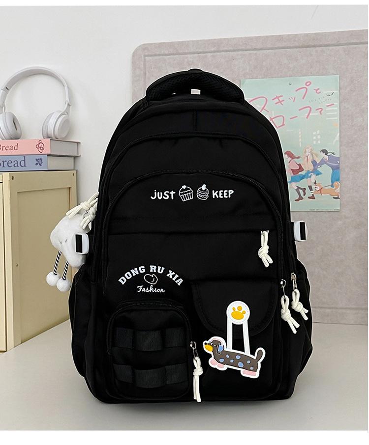 School bag ins back - junior high school students are cute, simple and lightweight
