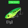 1Pcs 3.5-15G Metal Spinner Fishing Bait Vib Spoon Fishing Lure Crankbait Bass Artificial Hard Baits Cicada Vib Fishing Tackle