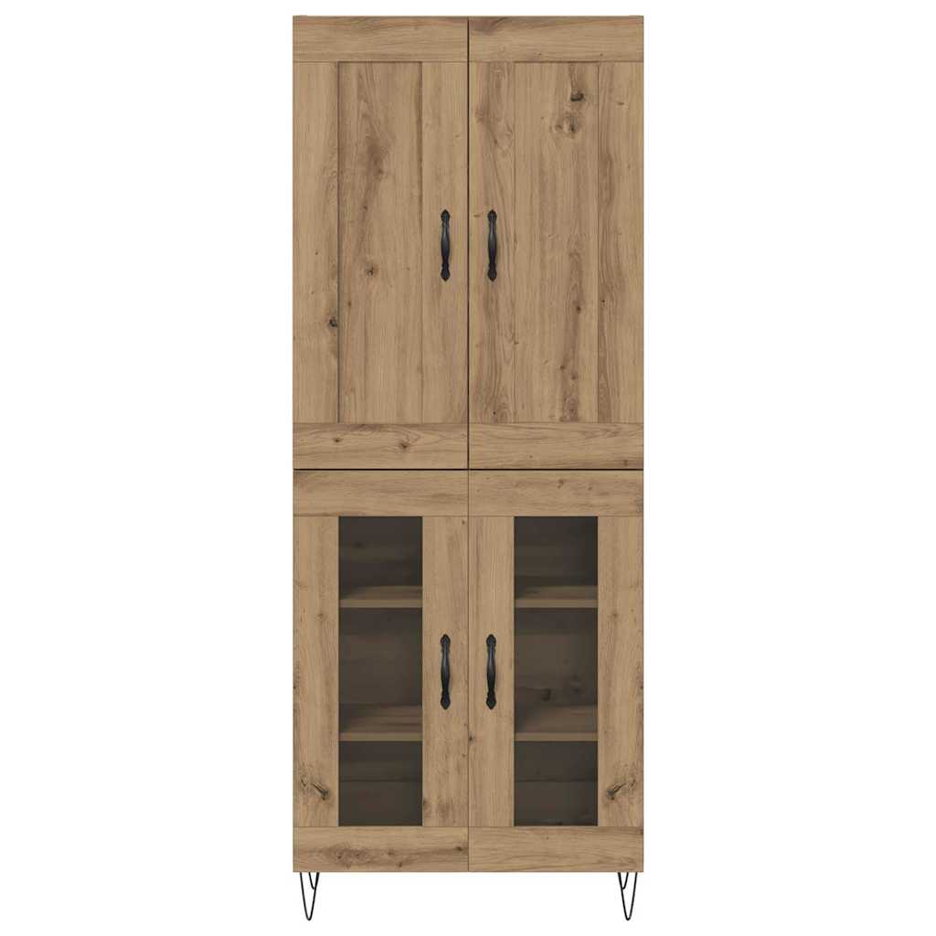 Highboard Artisan Oak 69.5 x 34 x 180 cm Particleboard