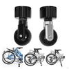 Bike Portable Wheel 3.5cm Diameter Aluminium Alloy Wheels Training for Mountain