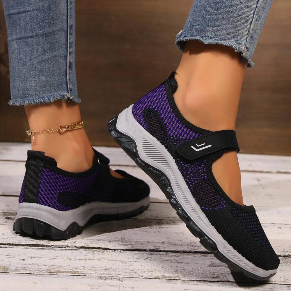 Fashion Women Sneakers Comfortable Mesh Ladies Flats Soft Platform Shoes Summer Breathable 2024 Woman Casual Walking Shoes Outdoor Shoes