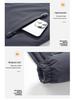 Reversible Plus Velvet Fleece Jacket: Business Casual Stand Collar for Autumn/Winter, Ideal for Middle-Aged Men.