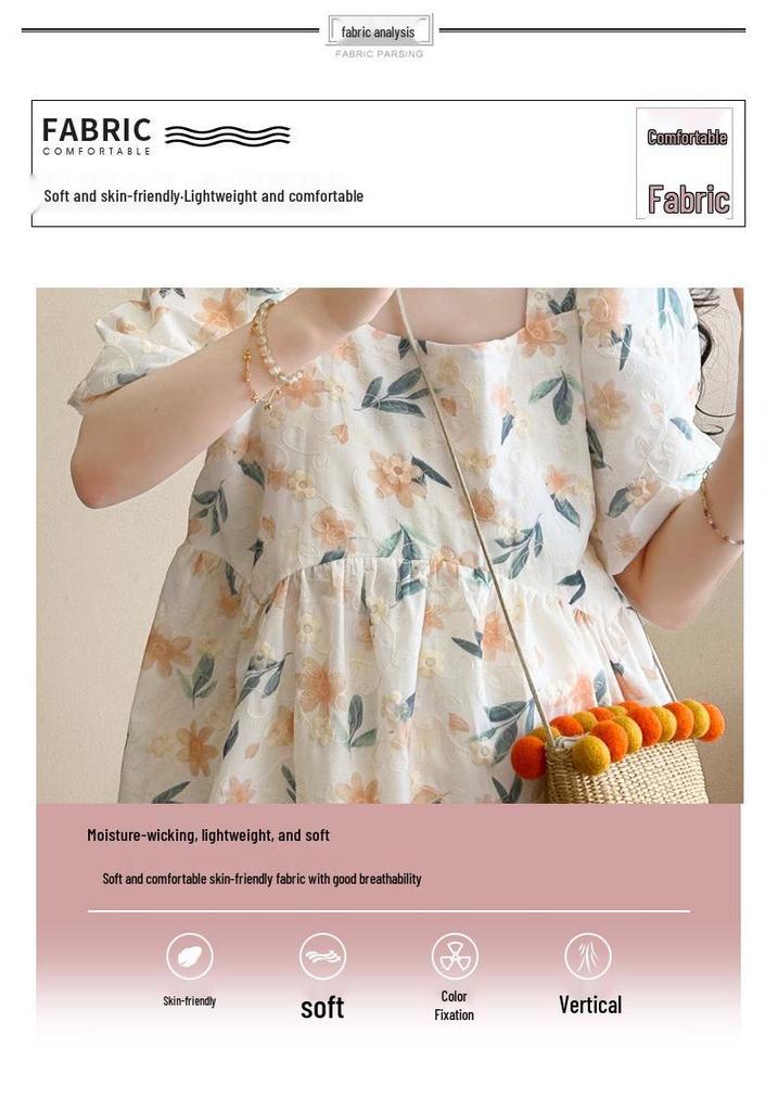 Women's Maternity Summer Doll Shirt & Shorts Two-Piece Set - Fashionable Short Sleeve Outfit for Outings