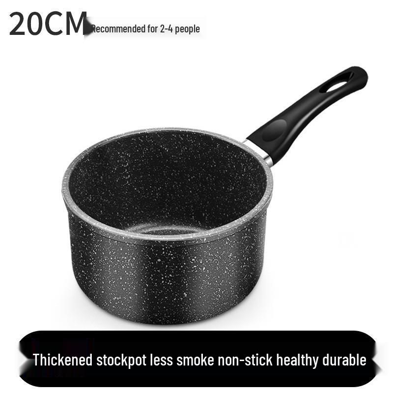 

Майфан Камінь Юкіхіра Антипригарний Маленький Горщик для Дитячого Харчування, Супу, Молока або Локшини Швидкого Приготування