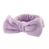 Coral Fleece Face Wash Set: Absorbent Hair Tie, Wristband, and Moisture-Proof Skincare Tool.