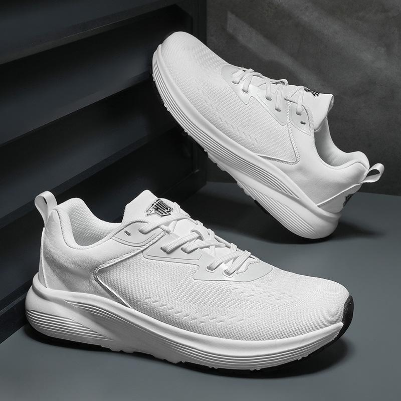 

Manufacturer summer breathable fly-woven men s shoes large size wide head last outdoor sports running shoes walking shoes 36