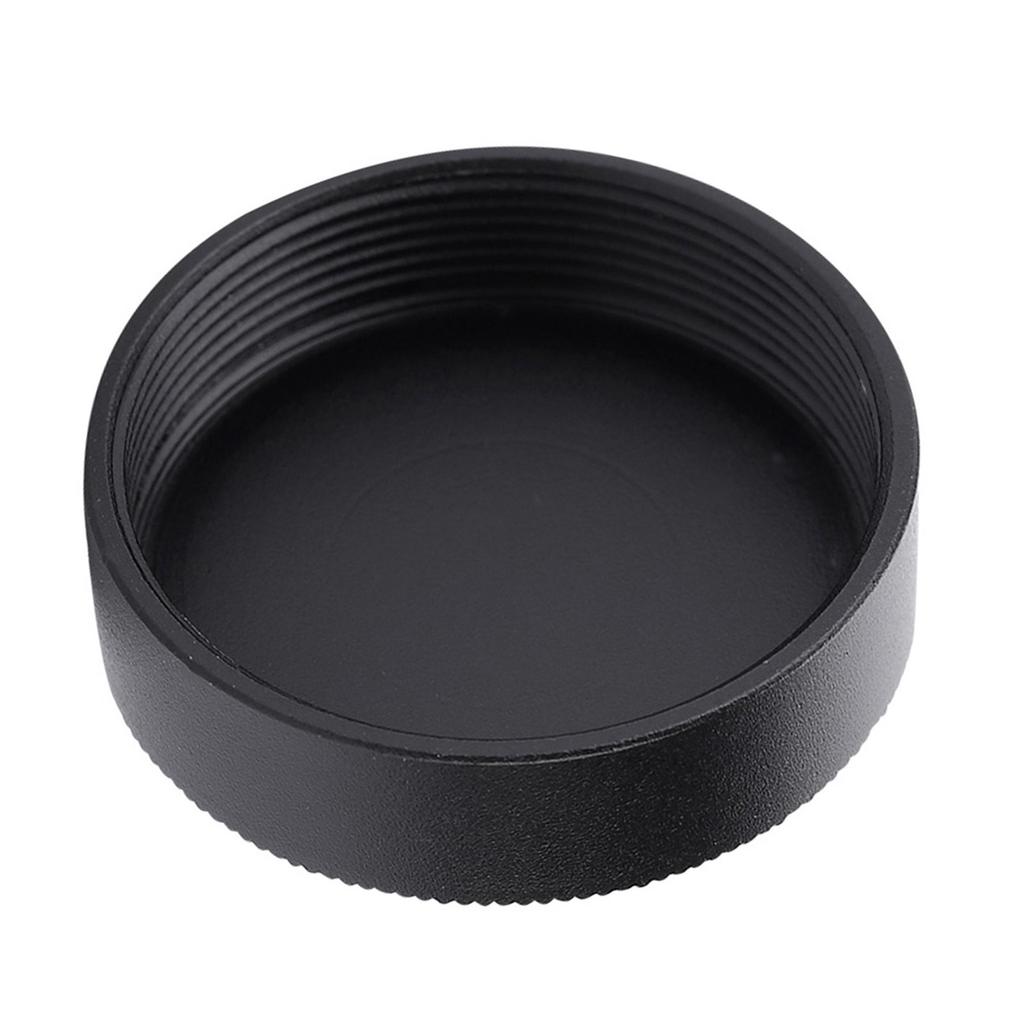 5pcs Metal C Mount Rear Lens Cover 27mm for CCTV TV Lenses (Black)