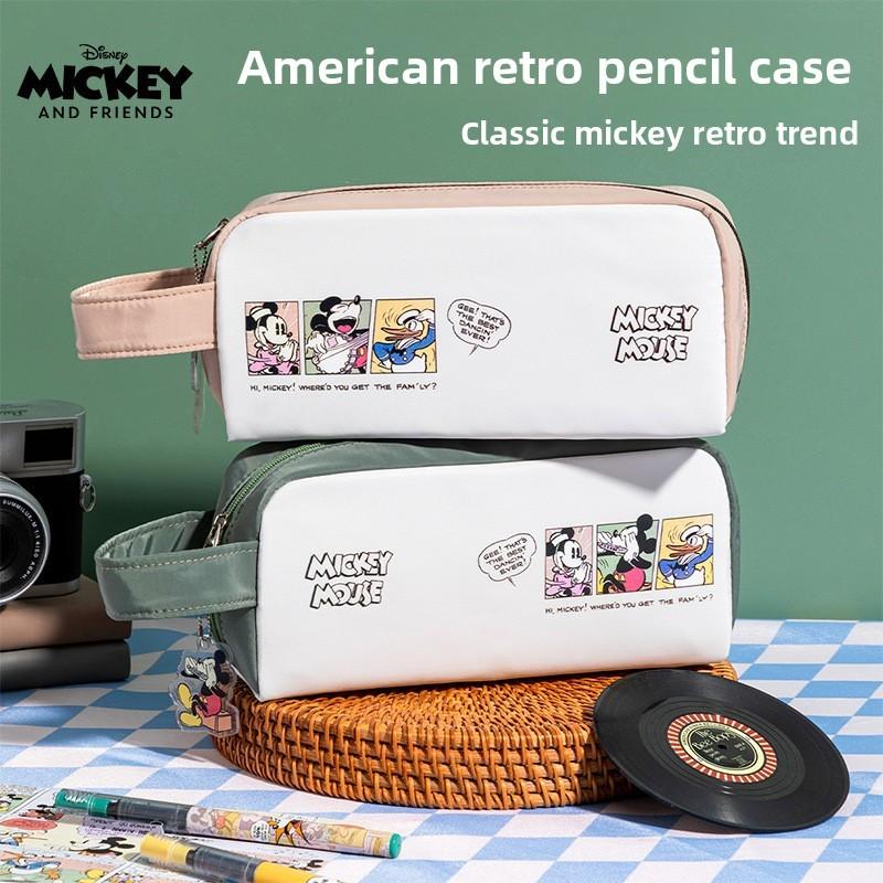 Mickey Mouse Retro Design Stationery Organizer With Polyester Material For School