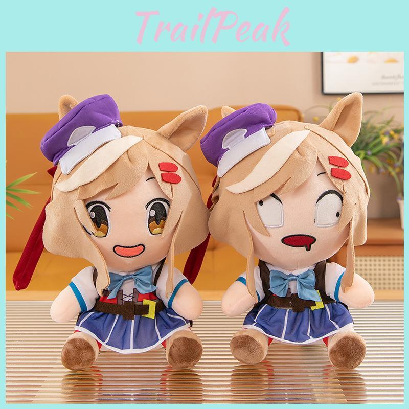 Derby Pretty Umamusume Plush Toy Cartoon Stuffed Doll Anime Gift Decoration