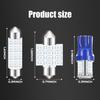Pack-24 Car LED Bulb Kit Set, T10 31 mm 42 mm Interior Car Lights Bulbs Dome Light, Festoon Bulbs LED Replacement Bulbs for Car Dome Map Door