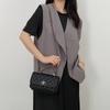 Bolsa Pequeña Cuadrada de Verano Estilo Clásico de Fragancia Ligera Rombo Cadena Portátil Hombro Único Cruzado Moda Versátil