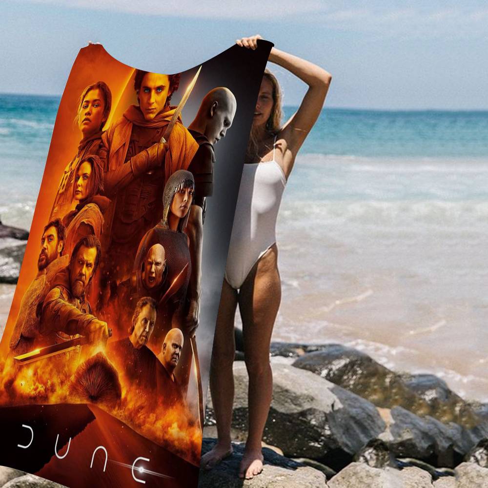 

Science Fiction Movie D-Dune Big Microfiber Beach Towels Quick Dry Towel Sand Beach Towels Pool Towel For Travel Swim Pool Yoga W30*H60(CM)