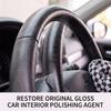 Auto Interior Polish Car Shine Cleaner Interior Detailer Spray Protective Color Fading Repair Automobile Care Detailing Spray For Leather Vinyl