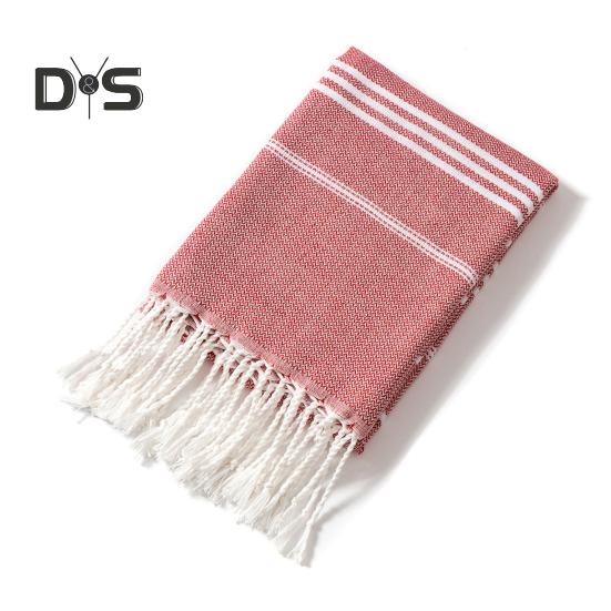 Tyrkisk strandhåndkle 36x70 tommer overdimensjonert hurtigtørkende håndkle absorberende svømmeinnpakning tyrkisk håndkle til bad strand basseng treningsstudio