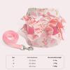 Comfortable Beauty Cute Outdoor Comb Dog Leash Harness Small and Medium-sized Dog Walking Rope Vest Style Teddy Pet Dog Skirt