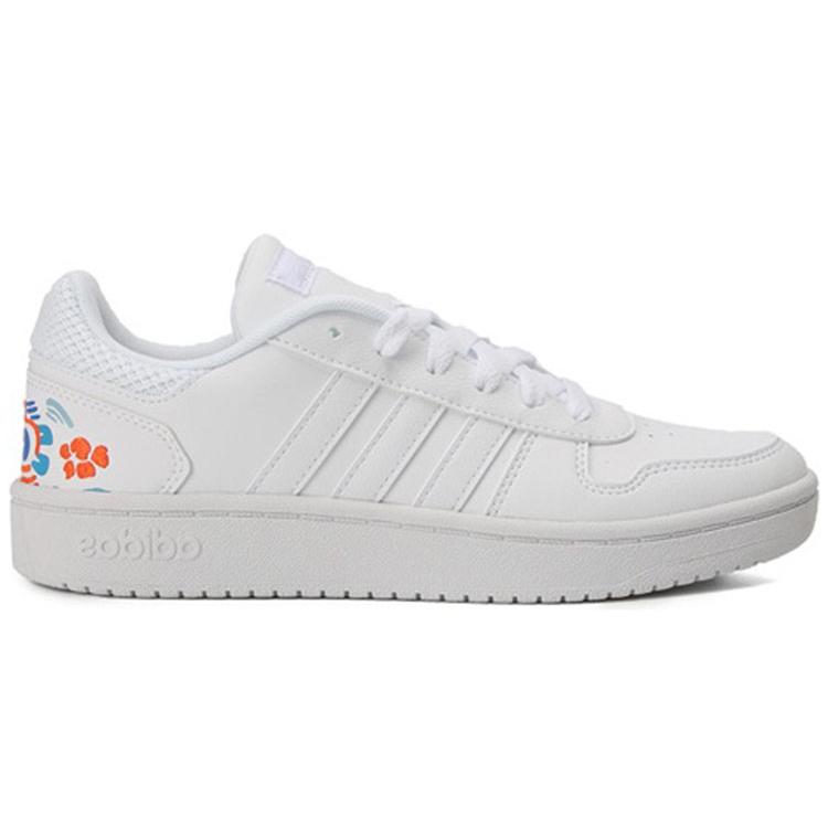 Adidas Hoops 2.0 Embroidered 'White' Women's EE5823
