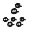 2/5Pcs Hair Clips Black Big Eyes Plush Ball Decor Hair Pins Funny Girl Hair Accessory Hair Decoration