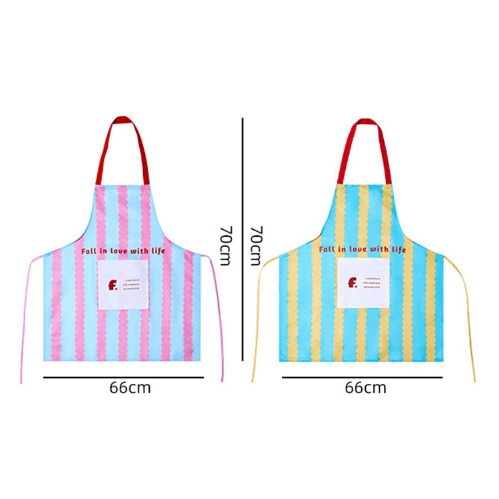 Anti Dirty Chef Work Apron Polyester Work Dustcoat New Kitchen Aprons  Household Cleaning