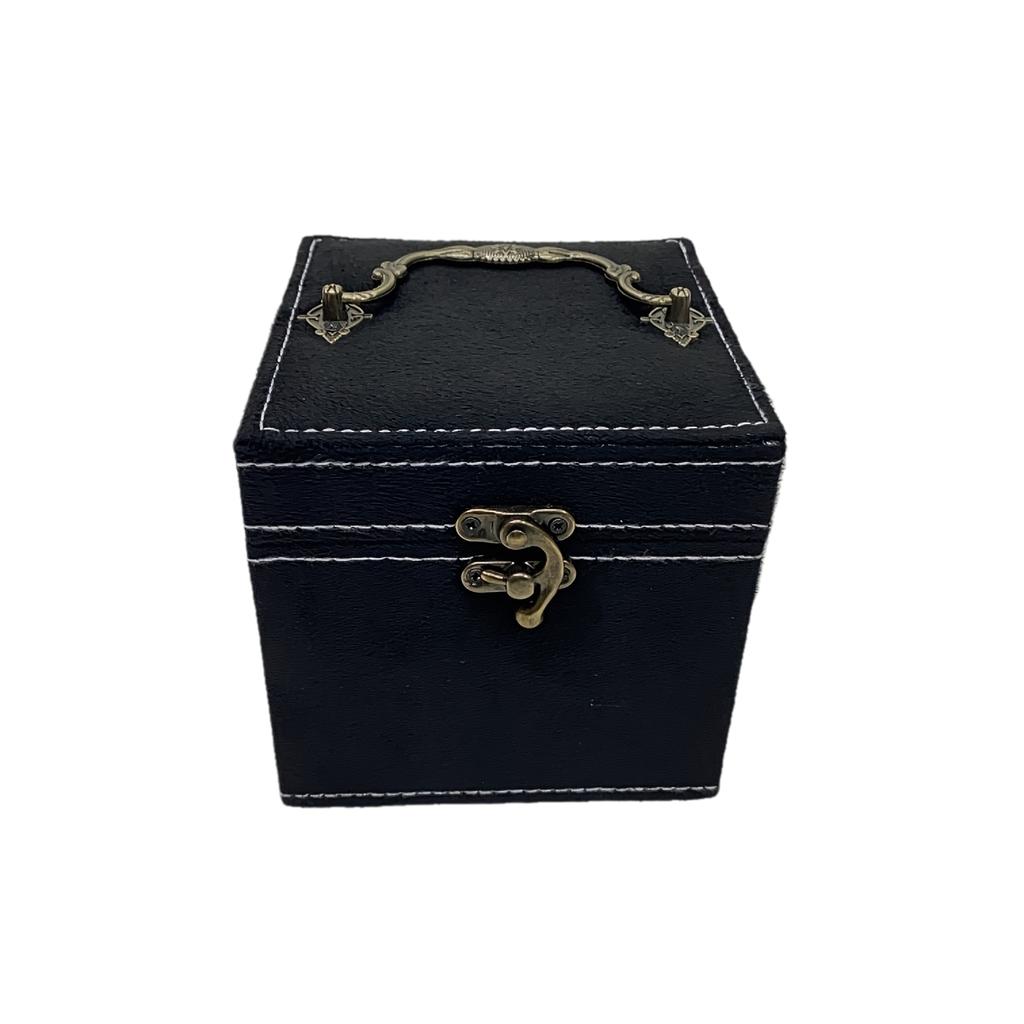 1pcs Jewelry Storage Box Imitation Suede Three-layer Compartment Jewelry Storage Box Ring Bracelet Necklace Multi-color Optional