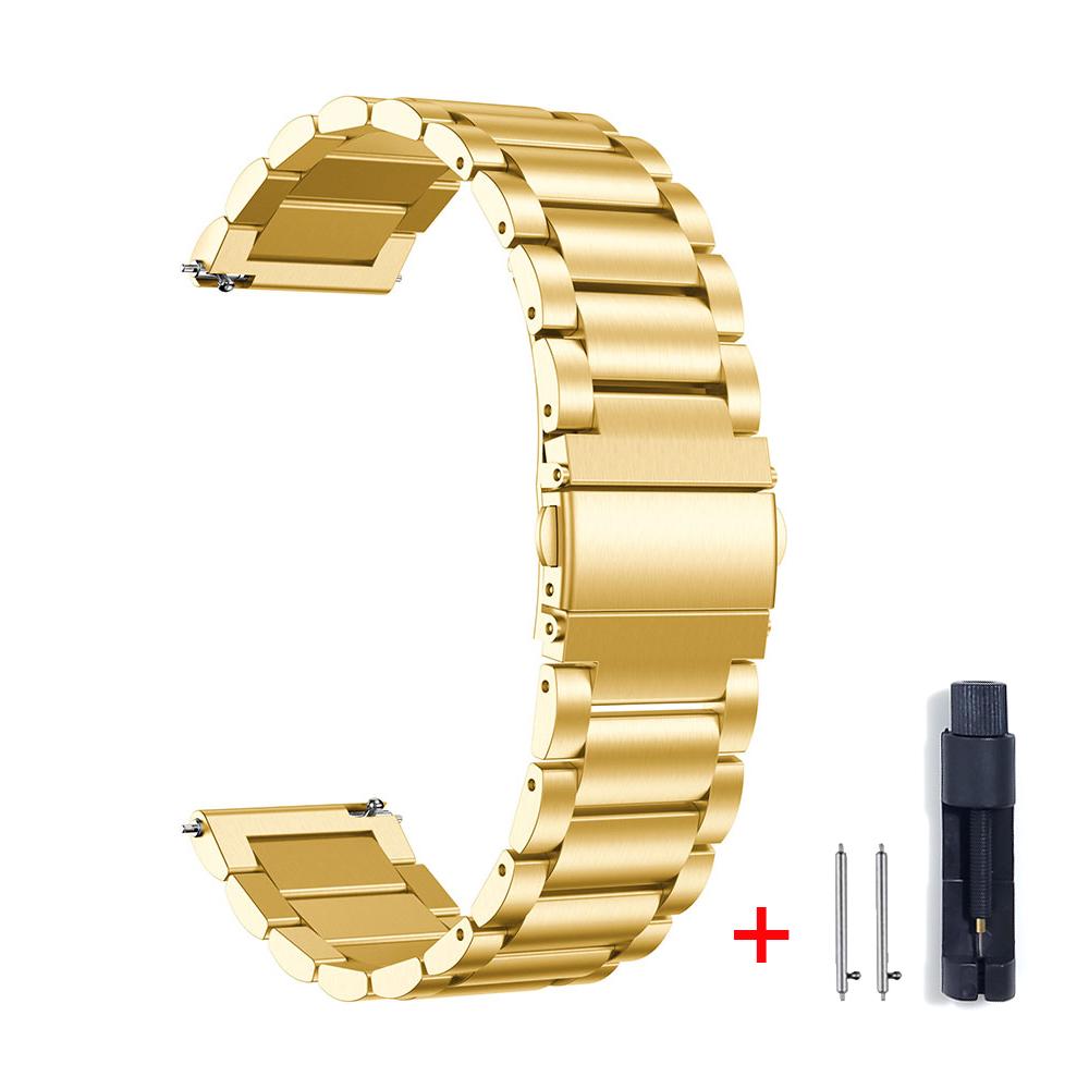 Metallarmband für HUAWEI GT 3 2 Pro 46mm Runner SE 43mm 42mm Edelstahl-Geflechtband für HUAWEI WATCH Buds Armband