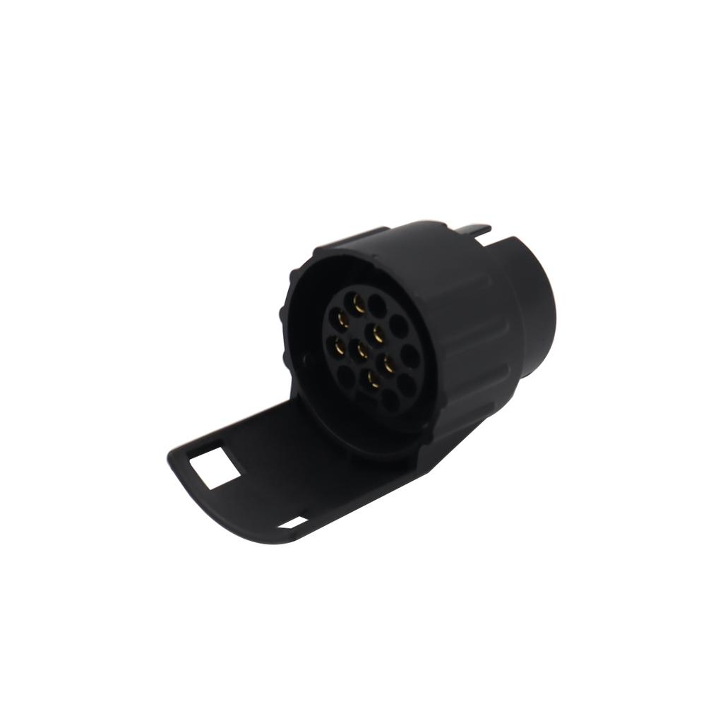 7-13 pin plug trailer electric adapter towing rod towing socket