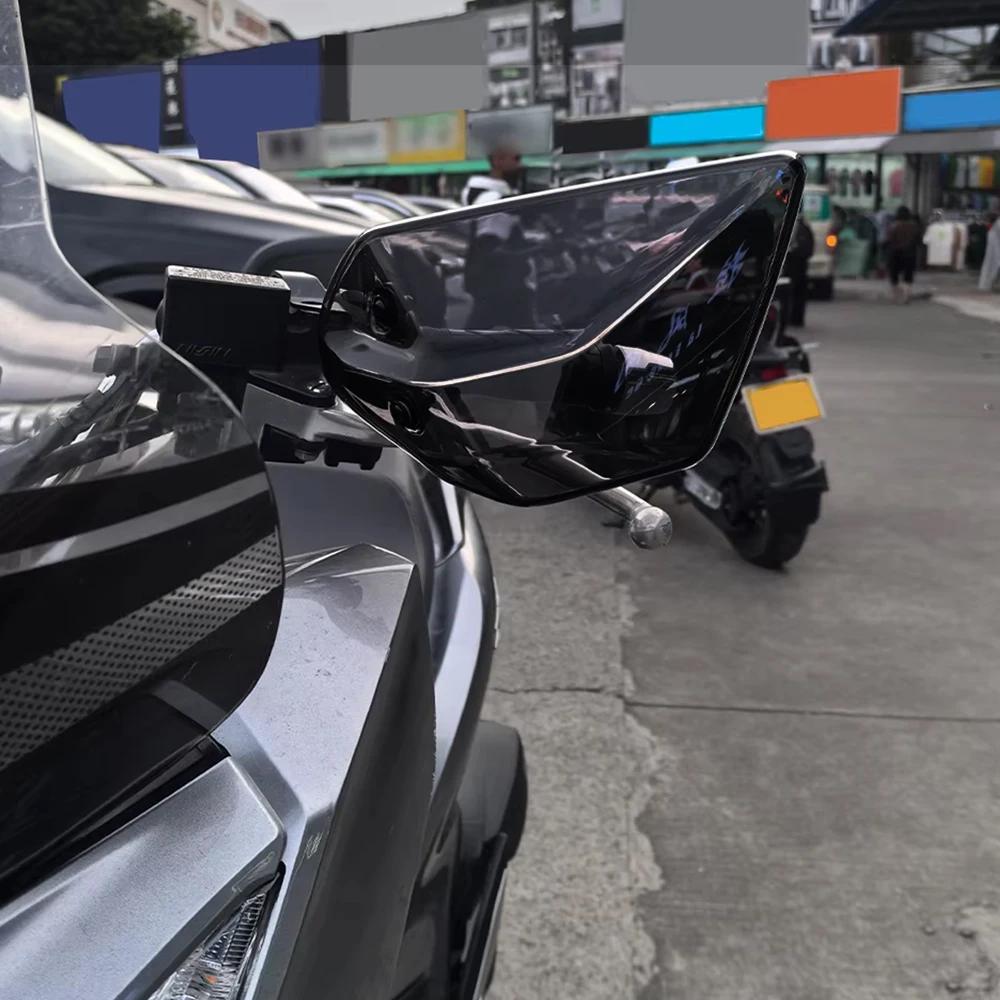 Motorcycle Fairing Visor For Honda PCX160 2010-2026 PCX 125 150 160 Frontal Hand Wind Deflector Stability Hardware Accessories