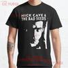 Nick Cave And The Bad Seeds Signature Music Band Classic T Shirt vintage Washed streetwear Breathable Unisex graphic Slightly