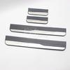 Stainless Steel Door Sill Scuff Plate Guard Sills Protector Trim For Honda Jazz 2014-2019