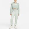 Nike Sweatshirts Women's Green Crew Neck Moderate Straight Fit DD5070-357