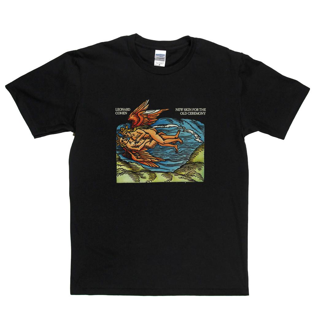 Leonard Cohen New Skin For Old Ceremony Unisex T-Shirt S-4XL S разноцветный