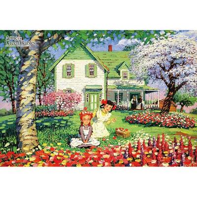 Anne of Green Gables Flower Outing Mini Jigsaw Puzzle HS2014-952, Korean Popular Puzzles
