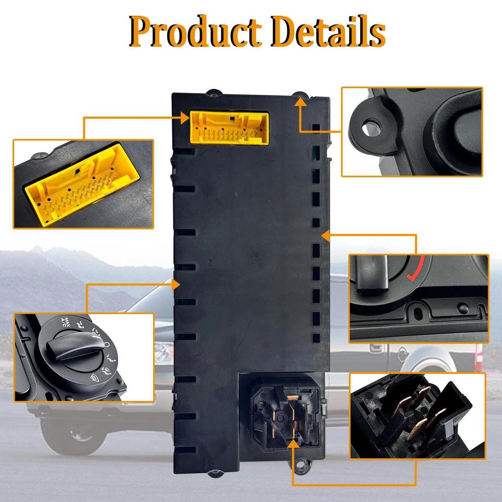 Ford F-150 Air Conditioning Control Module Switch 599-172