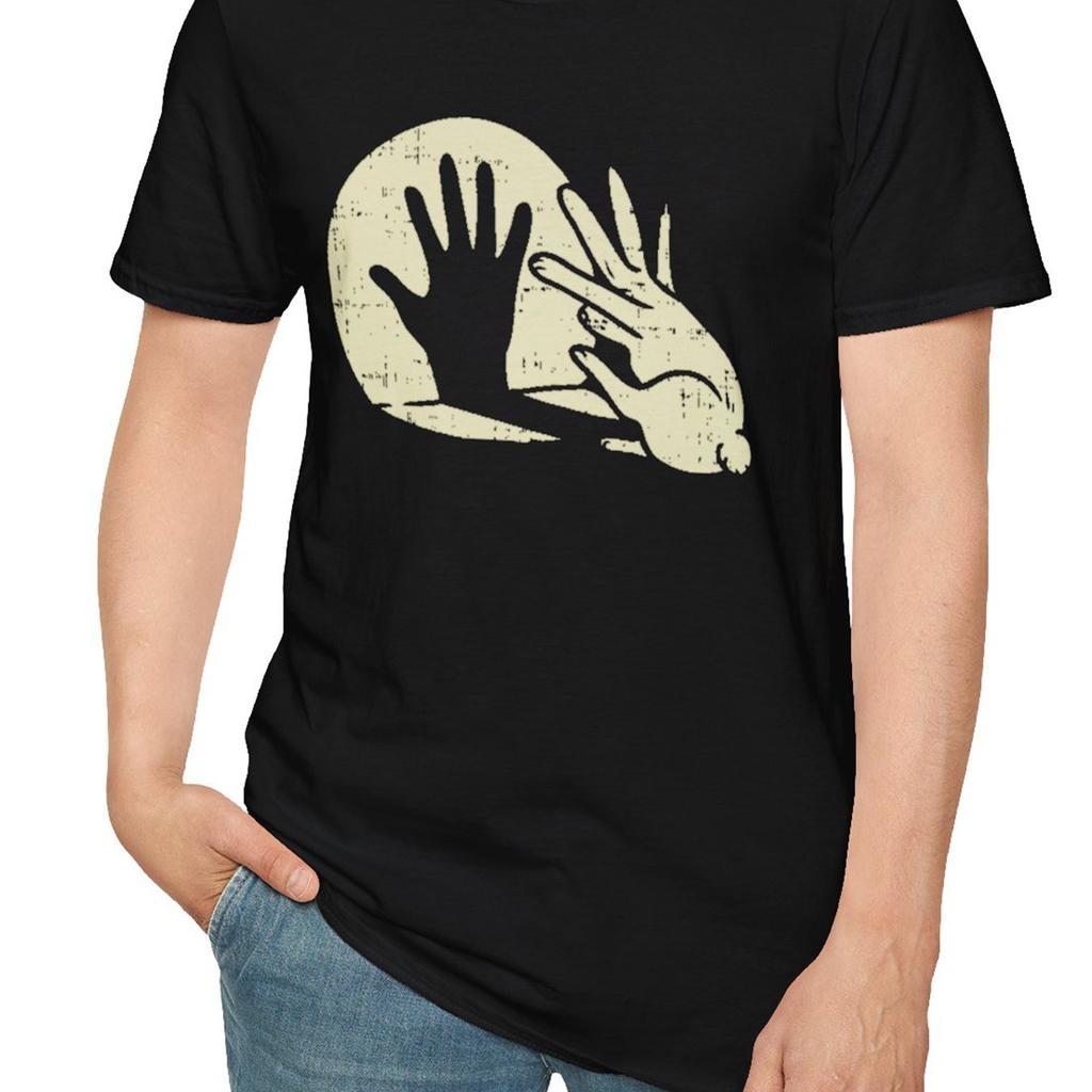 Summer Black Men's Hand Drawn Printed Round Neck T-shirt Lightweight Breathable Fitness Daily Leisure Outdoor Short Sleeved