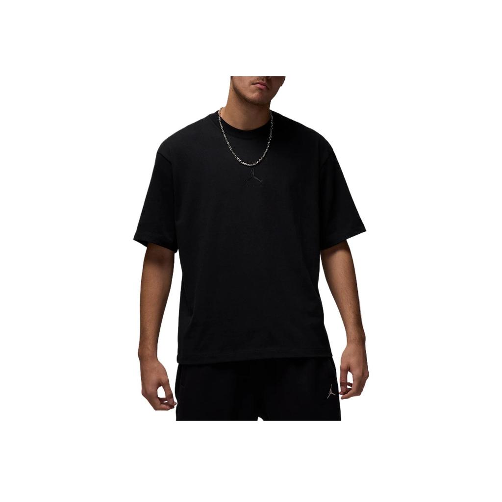 Jordan Flight Essentials Comfortable Skin-Friendly Fashionable Versatile Short Sleeve T-Shirt Men Tops Black IB7345-010