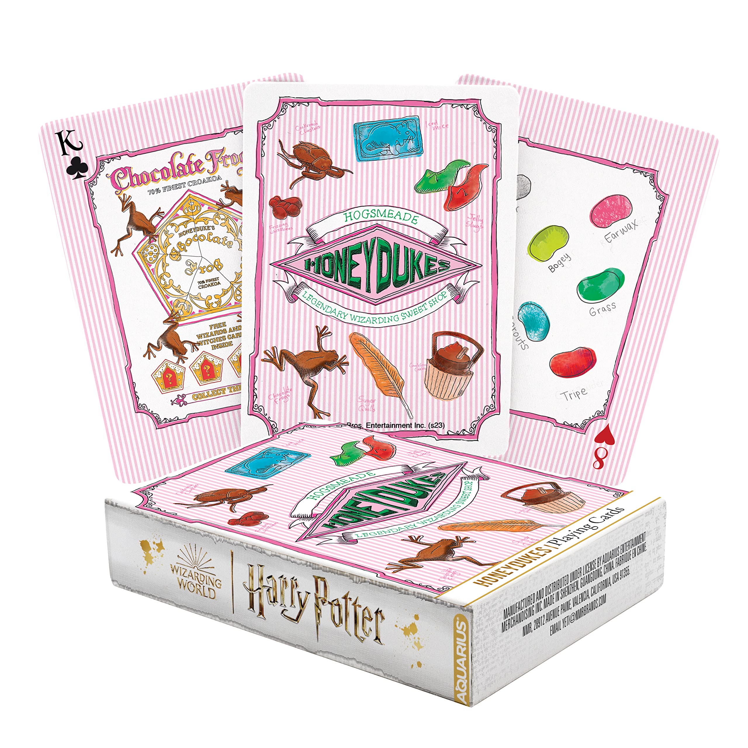 

AQUARIUS Harry Potter Honeydukes Игральные карты Тематическая колода карт Гарри Поттера для вашей любимой карточной игры Официально лицензированная продукция Гарри Поттера