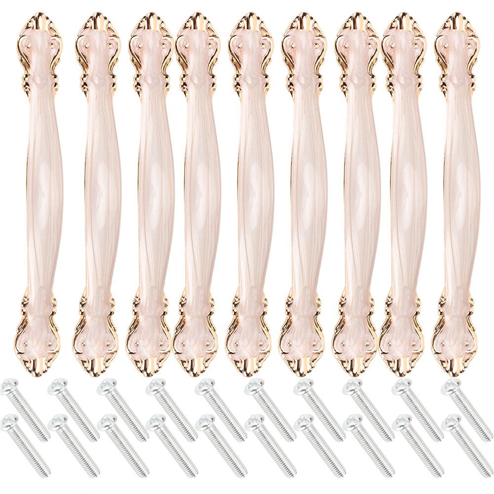 96mm 10 Sets Handle Pull for Home Office Door Closet Drawer Wardrobe Retro Metal