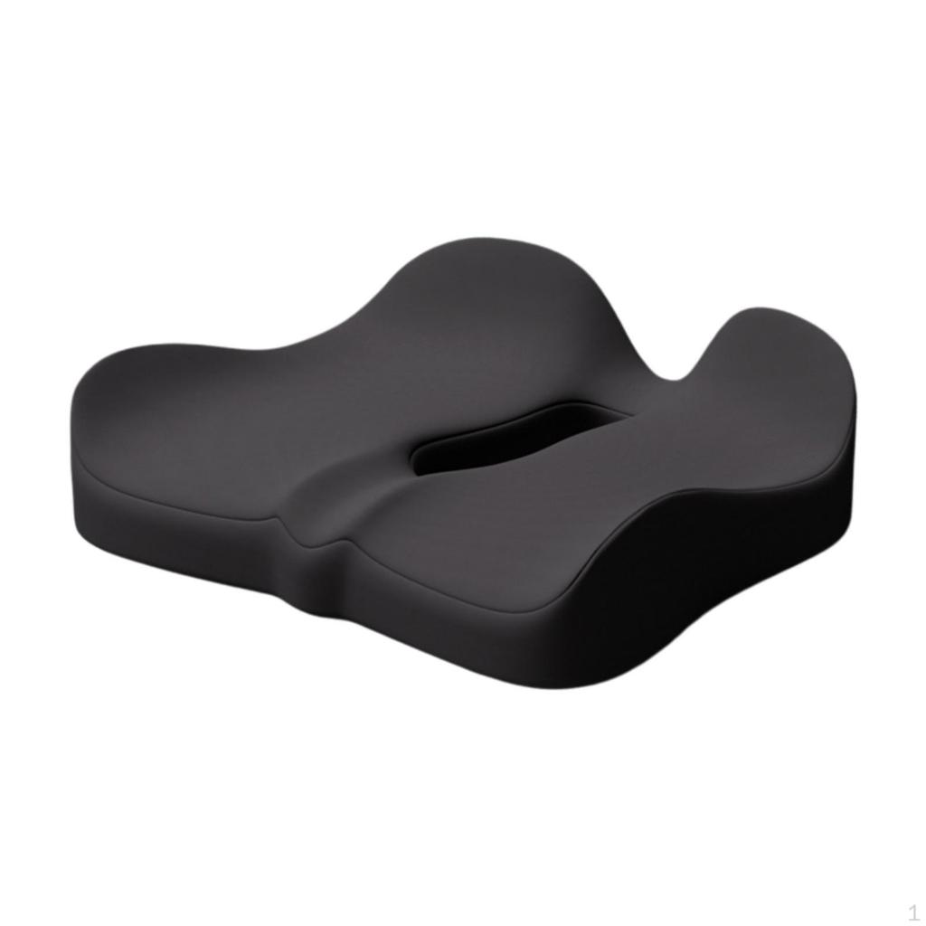 Chair Cushion with Memory Foam, Ergonomic Design for Comfort