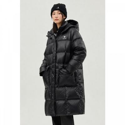 Unisex Long Down Blk Qp423fdjo2