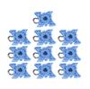 10Pcs Window Regulators Sliding Pivot for S80 S60 3509416 Replacement Window Lifter Service Clip Automotive Accessories