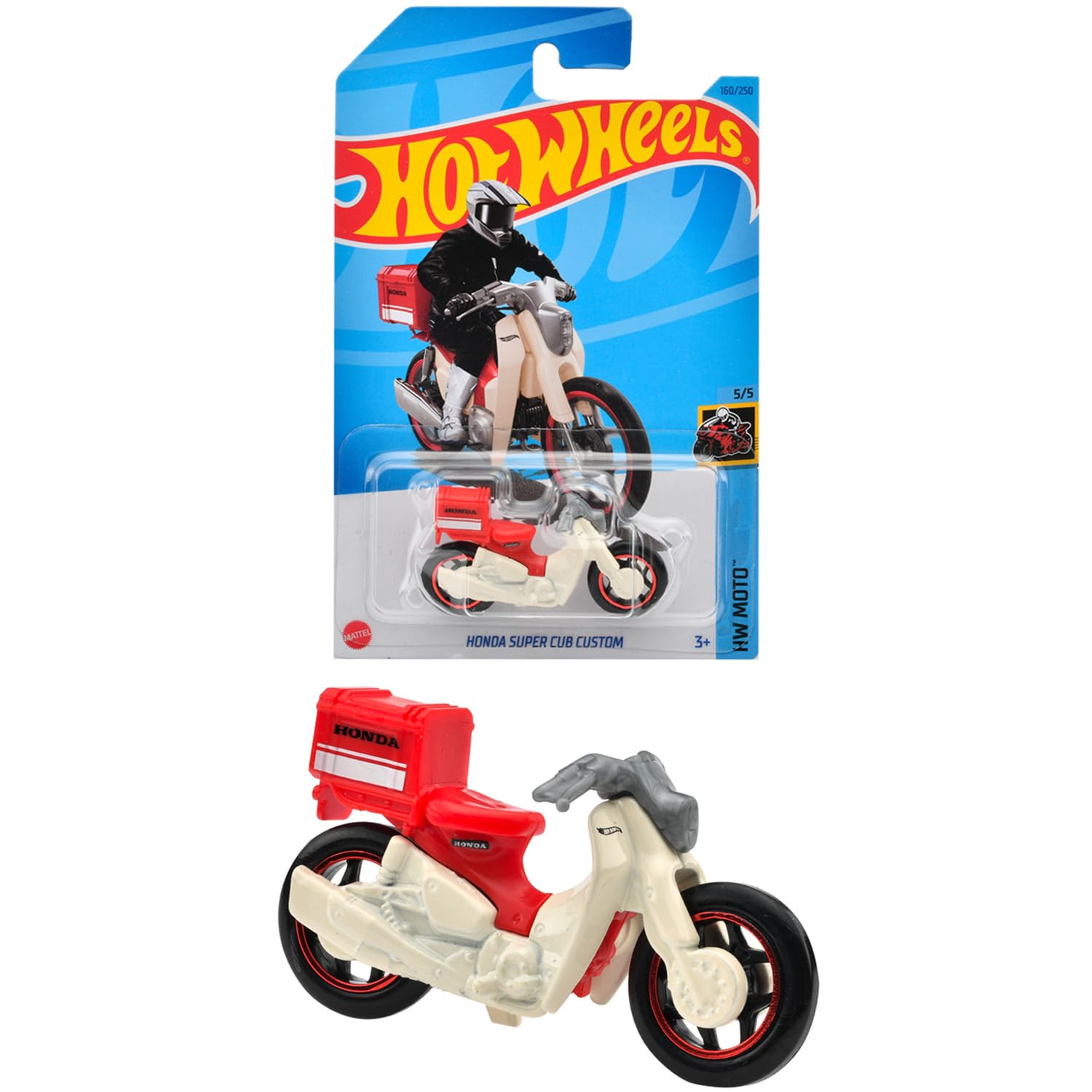 Hot Wheels Honda Super Cub Custom Basic Car HNK03