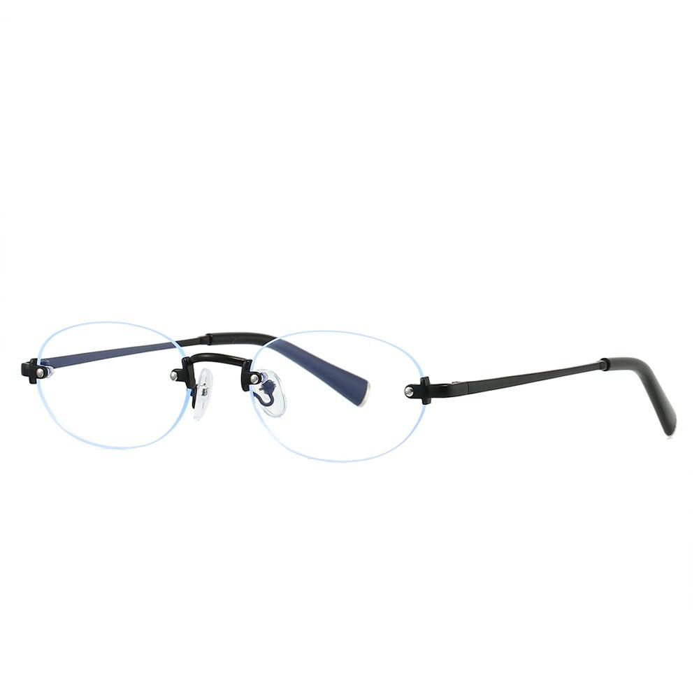 

Y2K Small Rimless Oval Luxury Sunglasses Women For Men 2026 Vintage Brand Designer Punk Sun Glasses Popular Metal Eye Glasses As the photo