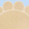 Cat Litter Mat Cat-Paw Shaped Waterproof Urine Proof Trapping Scatter Control Trapping Litter Mat Water Resistant