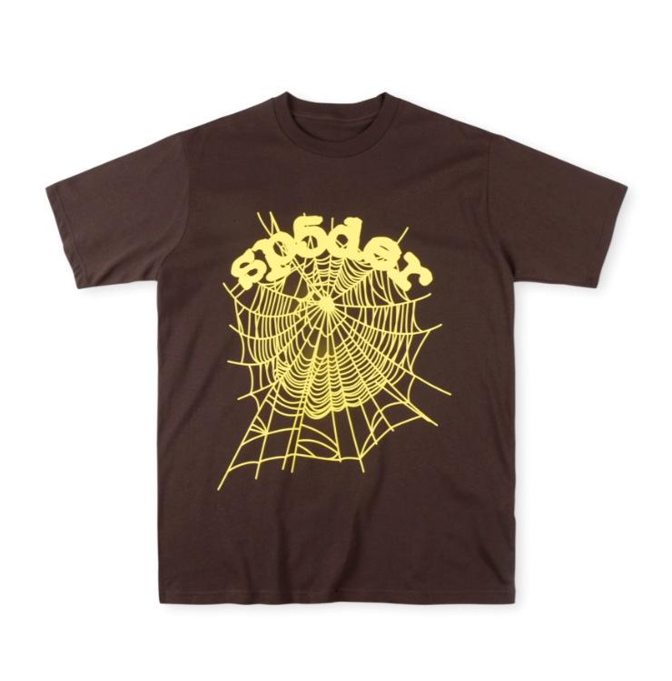 T-shirt Unisex con Stampa di Lettere in Schiuma Hip Hop Euro-Americano: Scollo Rotondo, Manica Corta, Design alla Moda