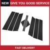 10Pcs Door Pillar Window Trim for Mazda CX5 2012- Black